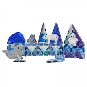 Wholesale Creative Ocean Animal Magnetic Tiles Building Blocks Toy Set Kids DIY Magnet Connector Toys