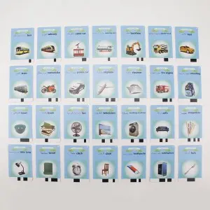 Custom Arabic-English Sight Words Talking Flash Cards Educational Toy Learning Machine 112PCS Kid Electronic Cognitive Cards