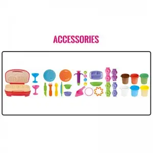 Education Kitchen Colored Clay Toy Set Simulation Cooking Pot Waffles Making Machine Creative DIY Learning Materials Dough Toys