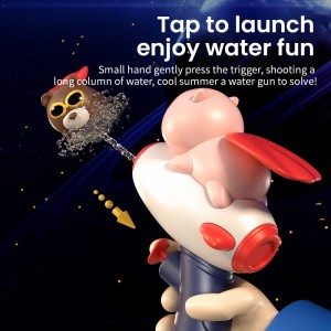 Summer Outdoor Children Cute Pig / Bear Water Blaster Beach Swimming Pool Water Fighting Game Kids Cartoon Animal Water Gun Toy