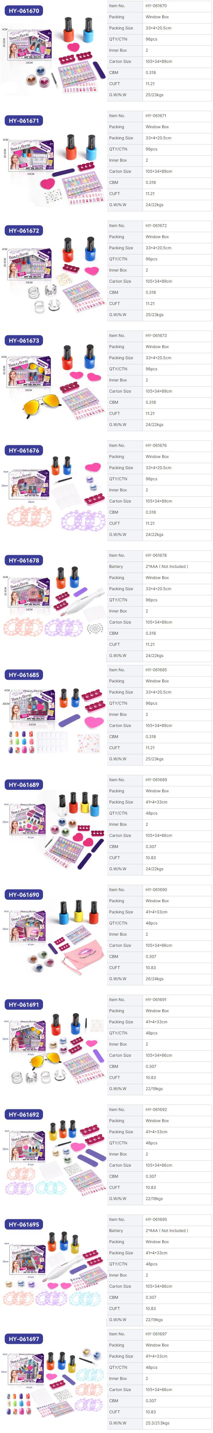Nail Polish Kit