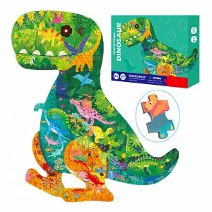 Cute Cartoon Dolphin/ Dinosaur/ Lion/ Unicorn Floor Jigsaw Puzzle Toys for Kids