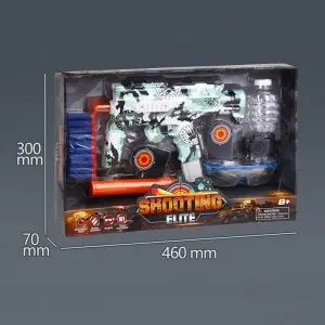 Electric MP7 Soft Bullet Gun Toy Outdoor Activities Game Battery Operated Gel Ball Ejecting Pistol Water Beads Blaster Gun Toy
