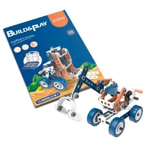 152PCS Intelligent Build And Play DIY Plastic Toys Screw and Nuts Assembly 12 In 1 STEM Building Blocks For Children