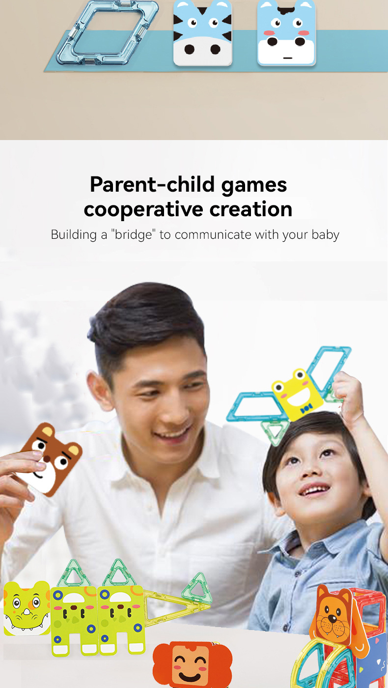 Magnetic Animals Tiles (6)