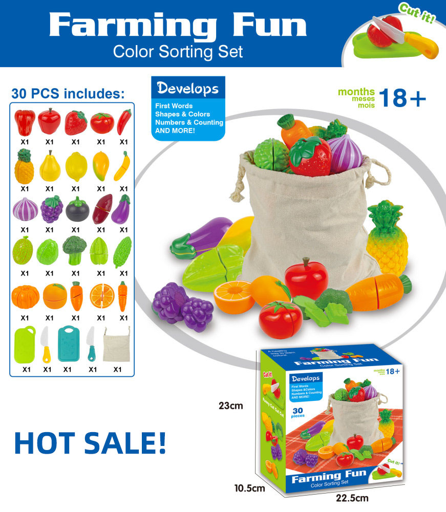 Cutting Food Toy Set