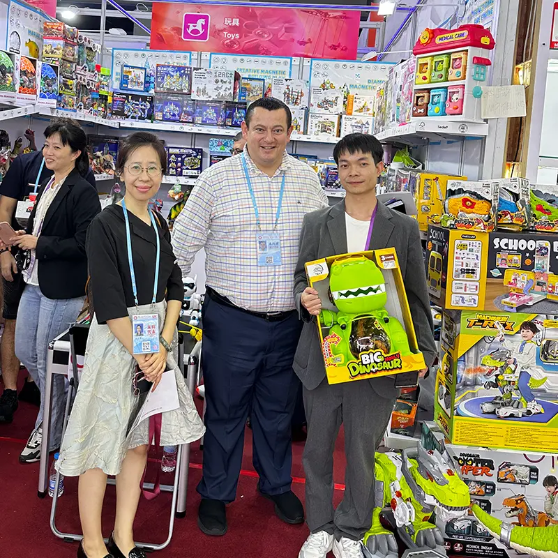 Ruijin Six Trees Showcases Diverse Toy Innovations at Canton Fair Phase III, Garnering Global Buyer Interest