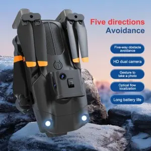 2 Modes Remote Control UAV Toy Altitude Hold HD Camera Photography Video Recording Obstacle Avoidance Foldable G5 PRO Drone