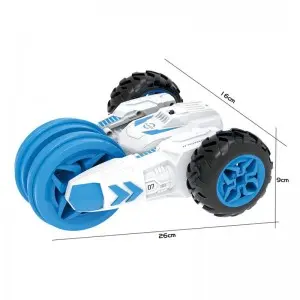 Kids Fancy Light up Flip Stunt Car 360 Degree Rotation Auto Toys 2.4Ghz Remote Control Flip Stunt RC Car