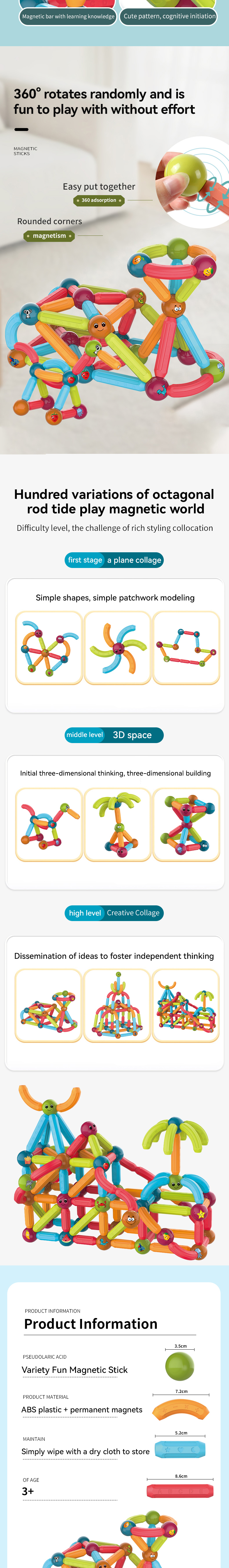 Magnetic Sticks and Balls 3