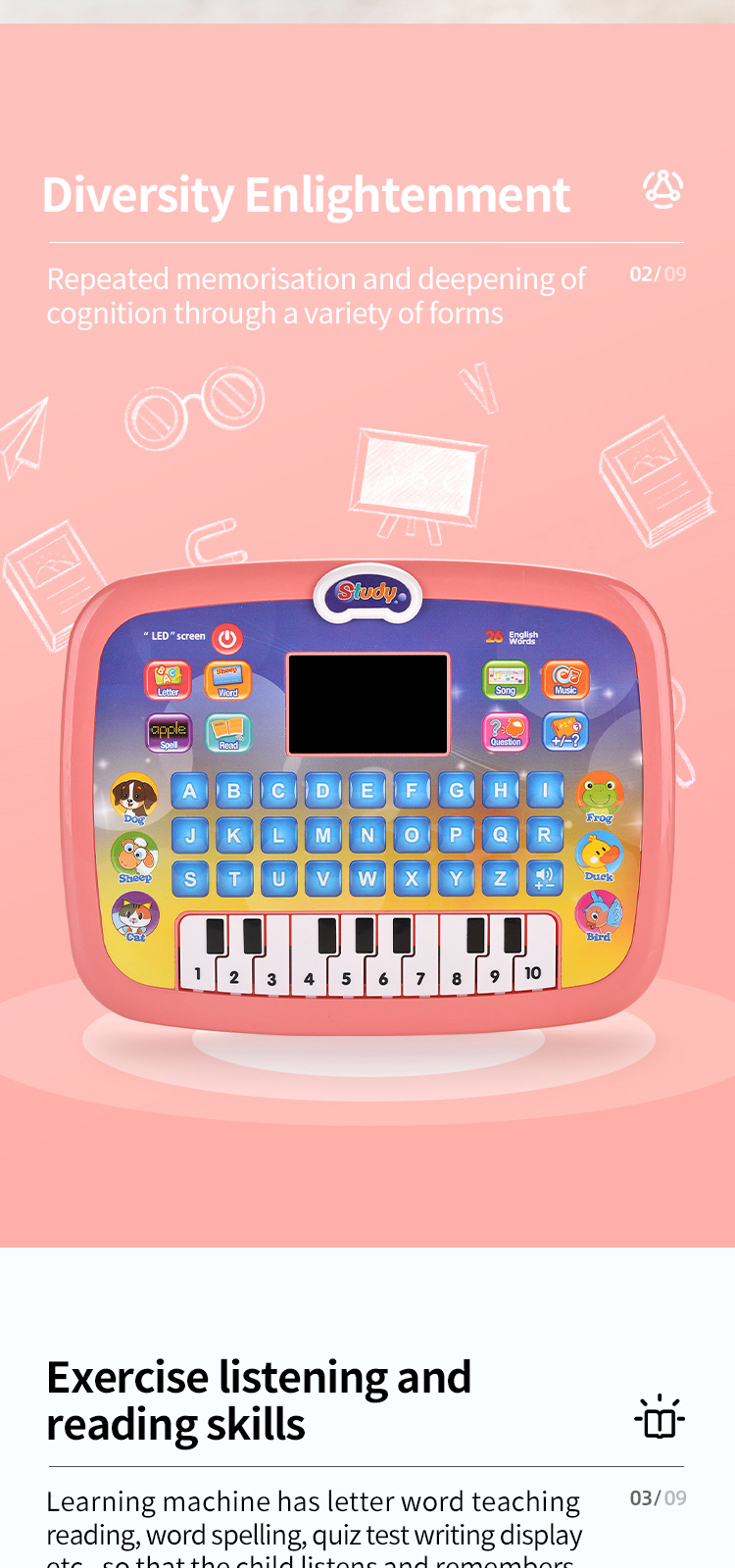 LED Tablet Learning Machine (3)