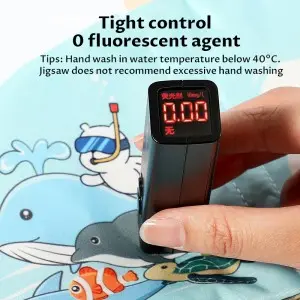 Infant Toddler Early Learning Puzzle Fabric Cloth Book Set Washable Montessori Sensory Tear & Paste Soft Cloth Baby Books