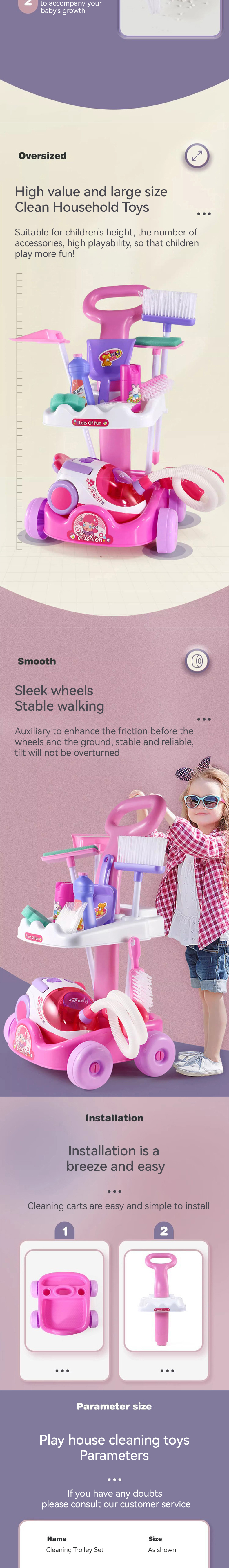 Cleaning Tool Toy Set 2