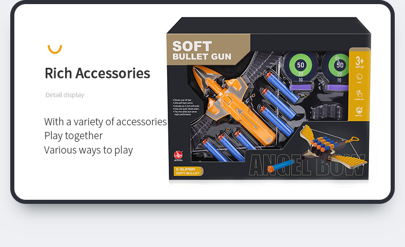 Bow and arrow toy (10)