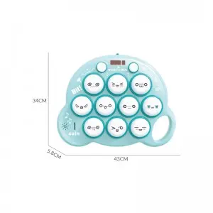 Children Educational Electronic Hamster Memory Button Game Machine Funny Coin Operated Whack A Mole Game Toy for Kids