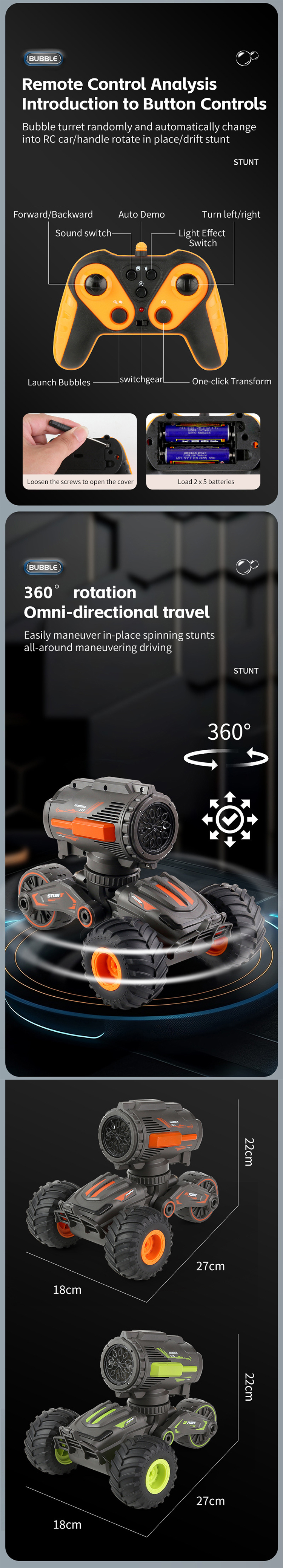 Bubble Stunt Car Toy (2)