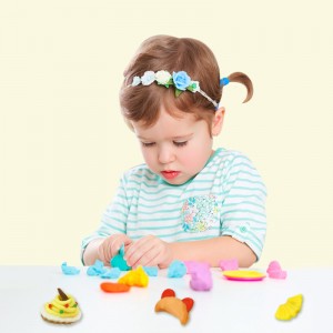 DIY Clay Sandwich Making Mould Play Kit Creative Cutter Roller Kids Hand-on Ability Training Handmade Dough Toys for Children