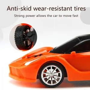 Cheap Boys Gift 3D Lighting 4CH 1:24 Simulation Coche Model Remote Control Racing Car Rc Toy