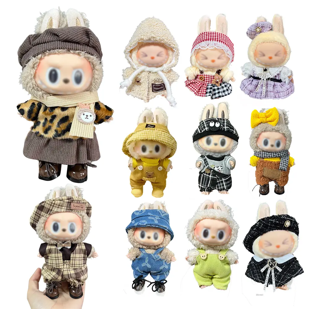 Labubu Fashion Revolution: Premium 17cm Doll Outfits Redefine Play and Collectible Culture