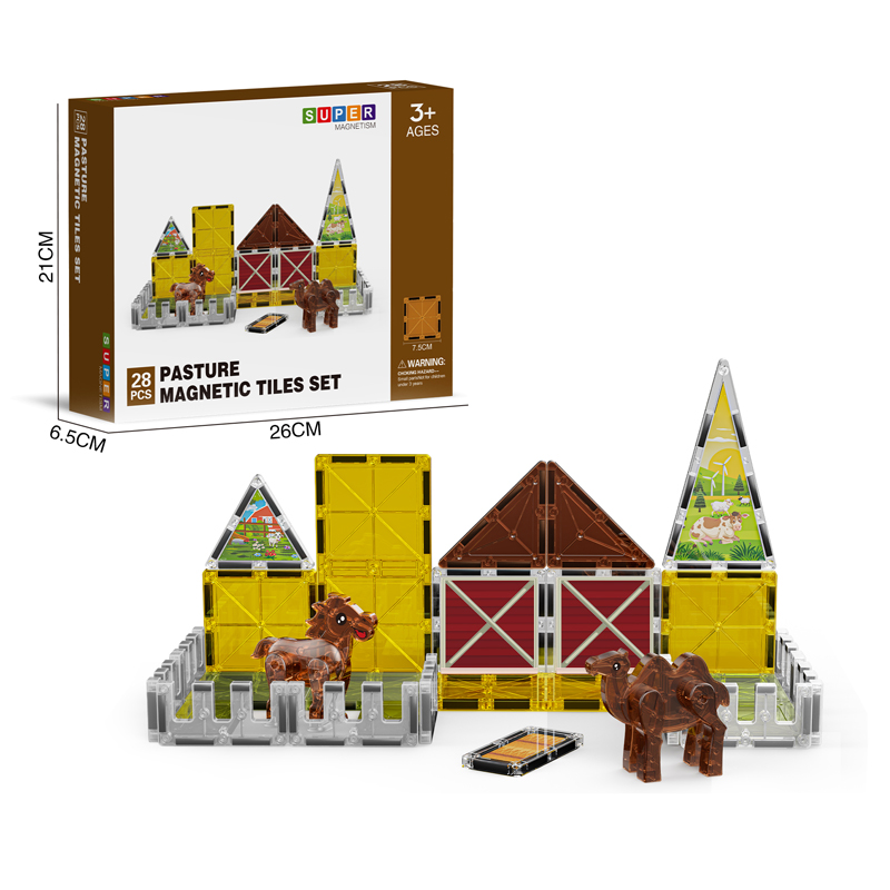 Animals Magnetic Tiles HY-074163无字
