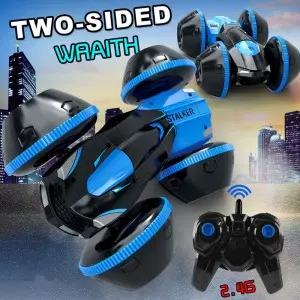 Rollover Travel Vehicle Toys Wheels 360 Degree Side Walking 180 Degree Flip Stunt Car for Remote Control