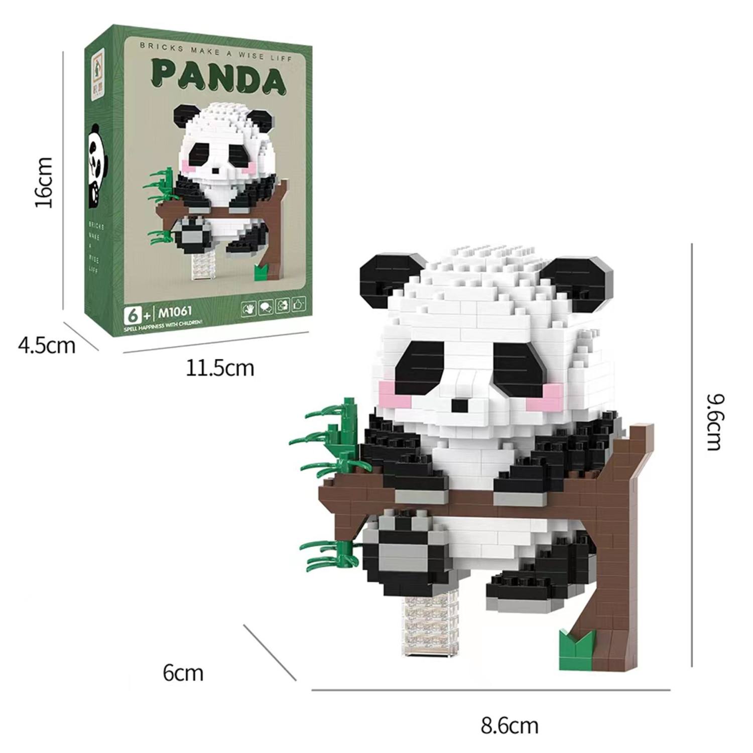 Panda Building Blocks HY-094518