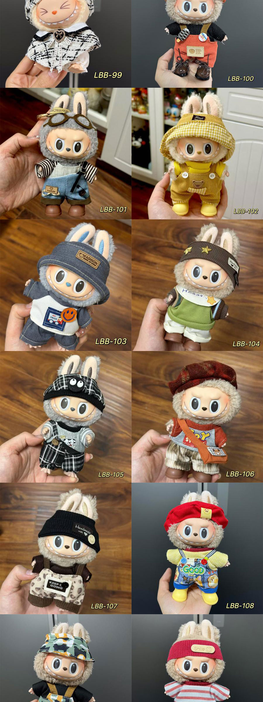 17cm Doll Clothes  (2)