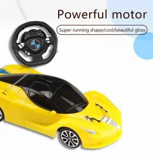 Cheap 2CH Plastic Rc Sport Car Children Boys Coche Teledirigido 1/24 Scale Classic Remote Toy Car For Kids