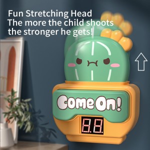 Children Electric Cartoon Height Touch Device Voice Announcements Counting Jump Training Indoor Outdoor Sports Toys with Light