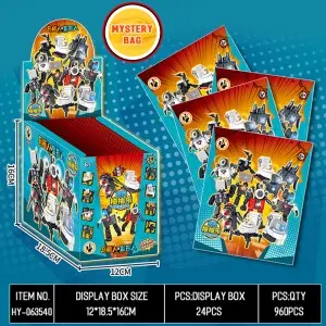 Hot Sale Kids Fine Motor Skills Training DIY Assembly Toy Educational Creative Monitor Toilet Man Model Toy Building Blocks