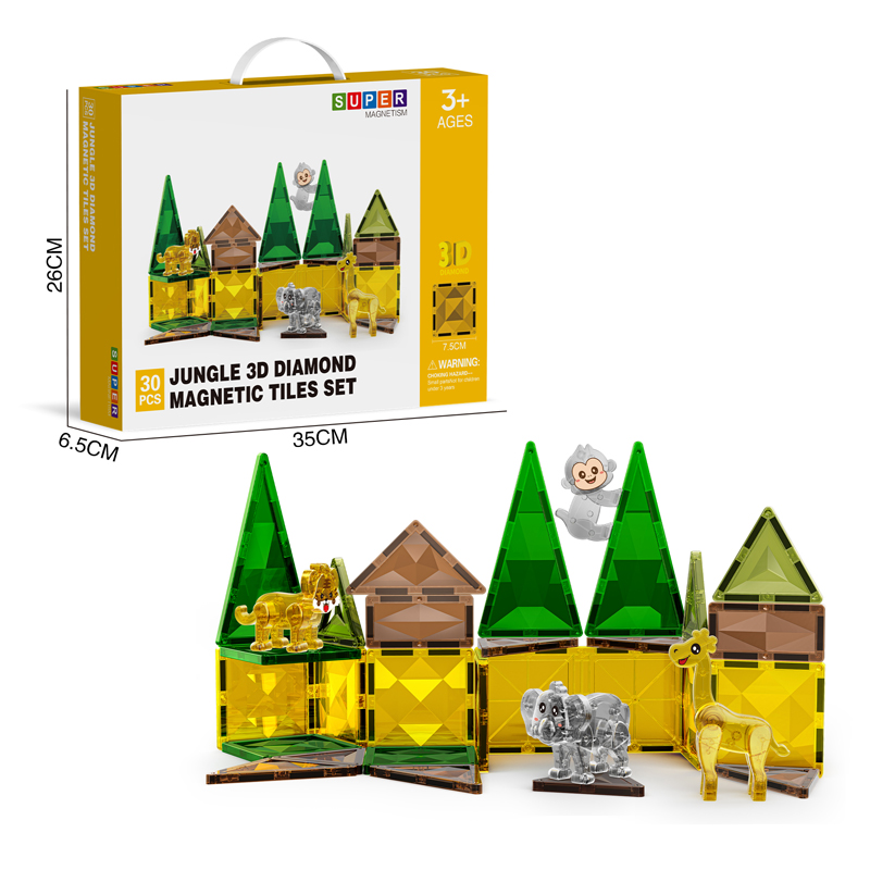 Animals Magnetic Tiles HY-074168无字