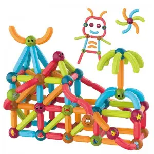 Magnetic Sticks and Balls Building Blocks Toys Children Developmental Play Construction Set