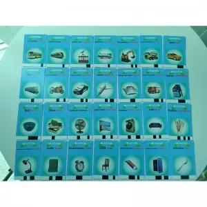 Custom 112PCS Talking Flash Cards Kids Electric Spanish-English Sight Words Learning Machine Autism Child Speech Therapy Toy