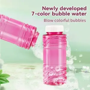 Cartoon Dinosaur/ Whale/ Unicorn Design Electric Backpack Bubble Gun Toys for Kids Summer Outdoor Activities