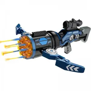 Children Outdoor Shooting Game Kids Electric Plastic Simulation Military 12 Soft Bullets Running Fire Gun Toys Crossbow for Boys