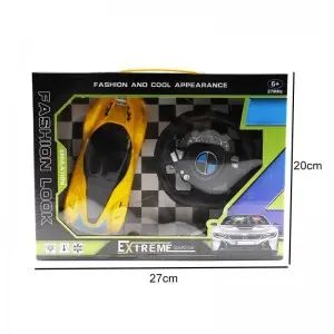 Cheap 2CH Plastic Rc Sport Car Children Boys Coche Teledirigido 1/24 Scale Classic Remote Toy Car For Kids