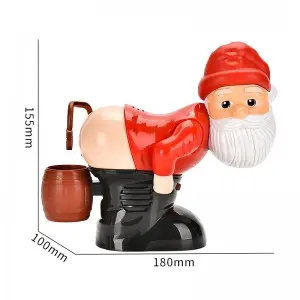 Kids Electric Automatic Santa Clause Bubble Maker Toys With Light & Music Outdoor Fun & Festive Gift Idea Christmas Gags
