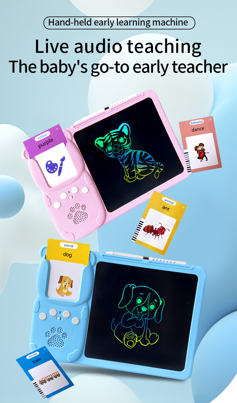 Talking flash card LCD drawing tablet (1)