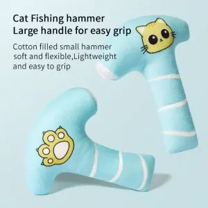 Color/Number Cognitive Matching Kids Stuffed Plush Fishing Toys Montessori Whack-A-Mole Game for Baby Toys 6 to 12 Months