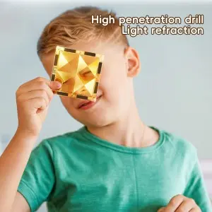 DIY Ball Slide Marble Run Race Track Toy Set Magnetic Building Tiles for Children