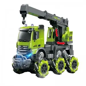 Multifunctional City Construction Excavator Crane Concrete Mixers Dump Truck Boy Remote Control Mechanical Engineering Truck Toy