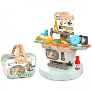 36 Pcs Kids Kitchen Toy Set Girls Favor Plastic Simulated Tableware Cooking Toy