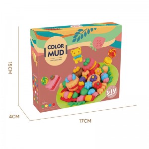 Colored Mud Candy Maker Set Parent-child Interaction Play Dough Enlighten Development DIY Modeling Clay Toy Kit for Kids