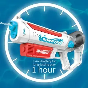 Newest Outdoor Water Blaster Beach Swimming Pool Party Water Fight Interactive Shooting Game Kids Adults Electric Water Gun Toy