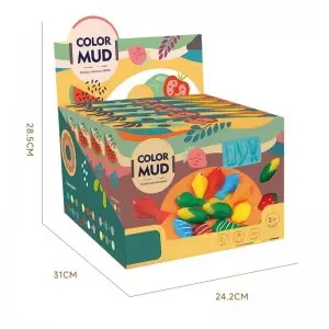 Kids Safe Intelligent DIY Air Dry Plasticine Soft Clay Toy Set Children Early Childhood Educational Modeling Play Dough with Tools