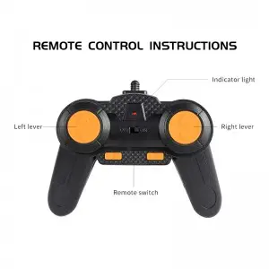 Double Sided Stunt RC Car 360 Degree Rotation Remote Control Flip Stunt Car Toys for Kids