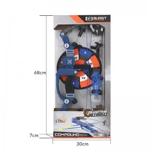 Children Outdoor Shooting Game Crossbow Toy Hand-eye Coordination Youth Boys Gift Sport Bow and Arrow Archery Toy Set for Kids