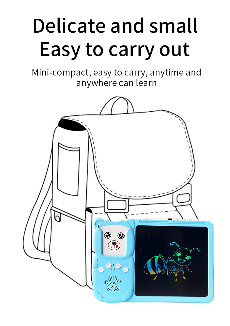 Talking flash card LCD drawing tablet (11)