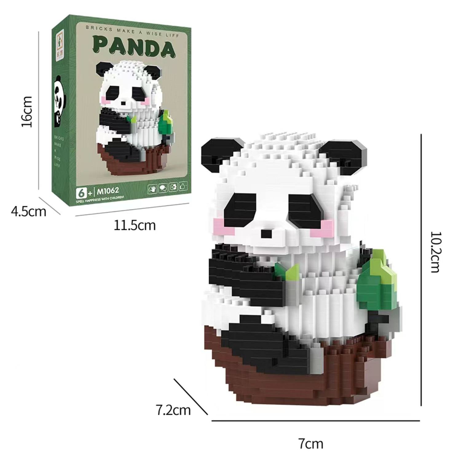Panda Building Blocks HY-094519