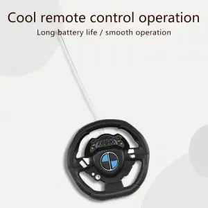 Cheap 2CH Plastic Rc Sport Car Children Boys Coche Teledirigido 1/24 Scale Classic Remote Toy Car For Kids